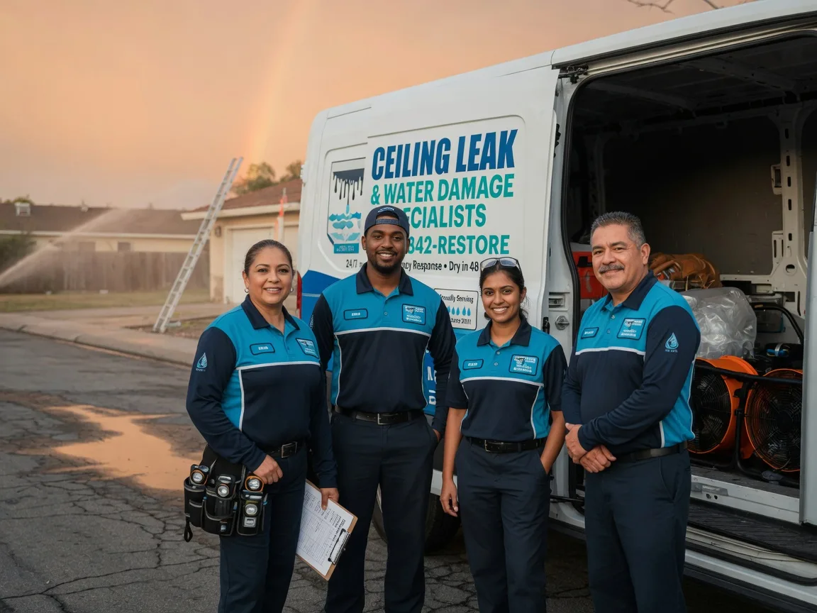 Ceiling Leak Cleanup company in Edmeston, NY